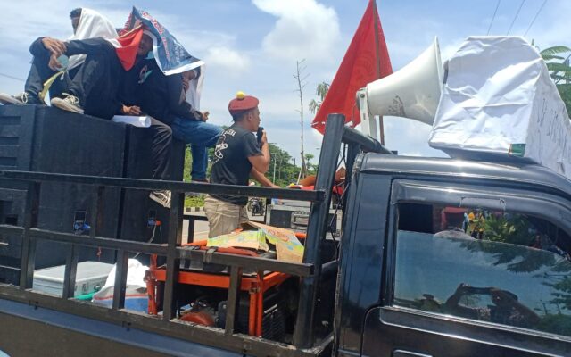 PMKRI Ruteng dan Kota Jajakan Labuan Bajo Demo Tolak Proyek Geotermal Sano Nggoang