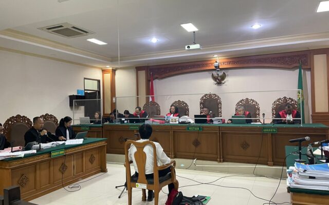Pemeriksaan Terdakwa Prof. Antara